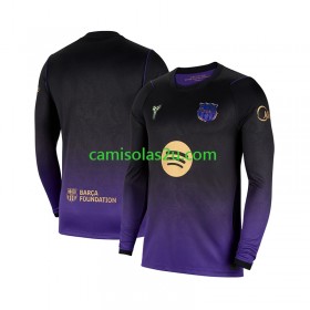 Camisolas de futebol FC Barcelona Equipamento Alternativa 2026/27 Manga Comprida